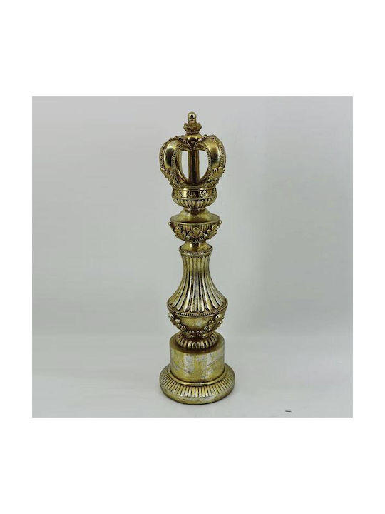 Decorativ Piesa de șah Polirășină 9.5x9.5x33cm 1buc