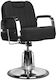 Barber Equipment Καρέκλα Barbier Schwarz mit verstellbarer Höhe