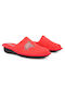 Anatomische Lederne Damen Hausschuhe Rote