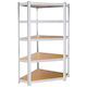 Springos Corner Dexion Shelf 90x40x180cm with 5 Shelves Total Load Capacity 875kg