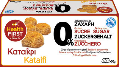 Health First Κανταΐφι Χωρίς Ζάχαρη 200gr