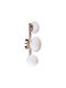 Zuma Line Leuchte Wand mit Fassung E27 Gold 45x16cm