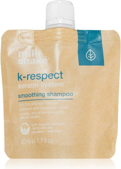 Milk Shake K-respect Σαμπουάν Λείανσης για Φριζαρισμένα Μαλλιά 50ml