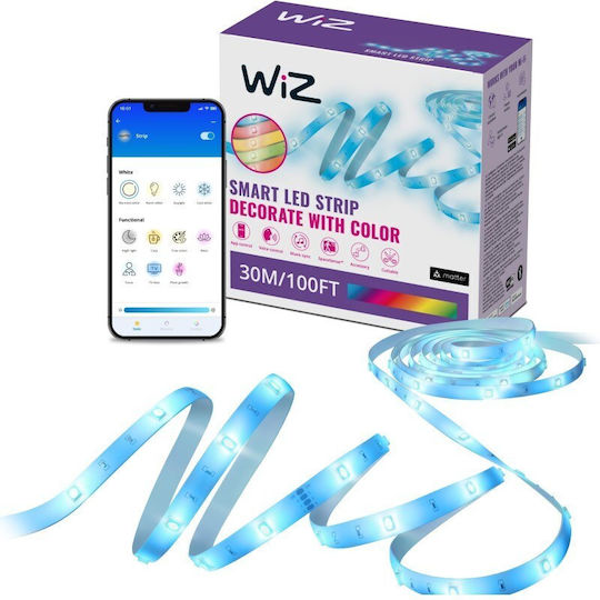 WiZ Smart Ταινία LED Wi-Fi RGB Φως 4m