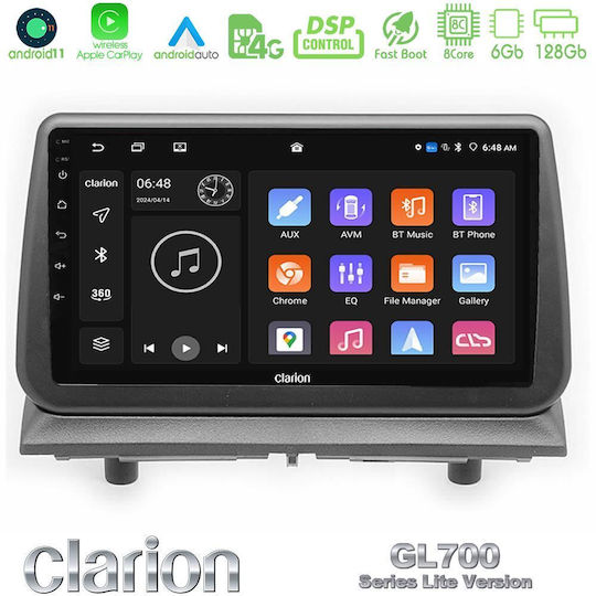 Clarion Автомобилна Аудио Система (Блутут/USB/WiFi/GPS/Apple-Carplay/Android-Auto)