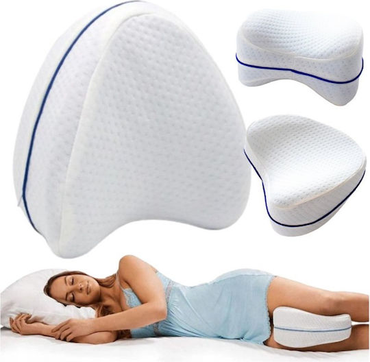 Orthopedic Pillow Wedge Legs Between Knees White Without Strap