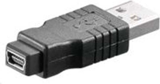 PremiumCord Конвертор USB-A Мъжки към Мини USB Женски 1 Брой