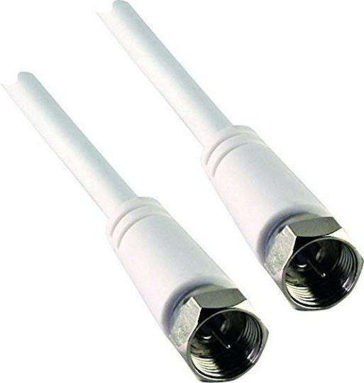 Schwaiger Καλώδιο До Сателитен F-Connector мъжки - Мъжки F-конектор 5м (KVC250052)