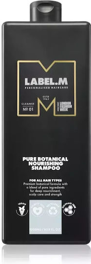 Label.M Σαμπουάν Αναδόμησης/Θρέψης & Όγκου για Όλους τους Τύπους Μαλλιών 1000ml