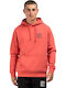 Sweatshirt mit Kapuze coral