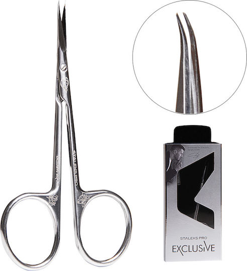 Alezori Nagelschere mit Gebogenem Spitzentyp Nagelknipser Silber SX-21/1M 1 Stück
