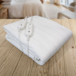 Lino Home 1300001782 Μονή Ηλεκτρική Κουβέρτα Λευκή