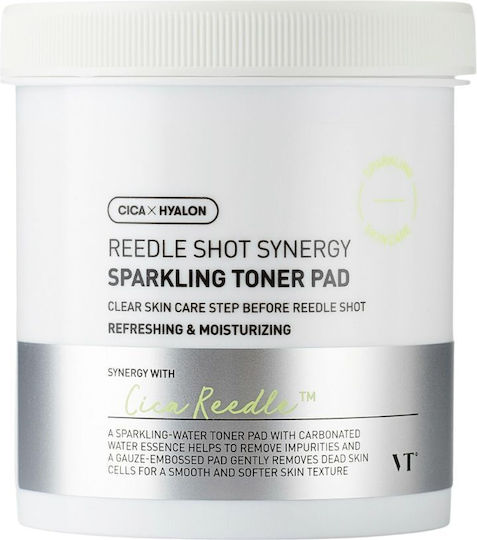 VT Cosmetics Reedle Shot Synergy Pads Τόνωσης Προσώπου 80τμχ