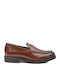 Belgas Δερμάτινα Ανδρικά Loafers σε Ταμπά Χρώμα