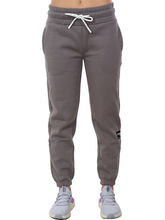Body Action Hohe Taille Jogginghose Jogger Gray