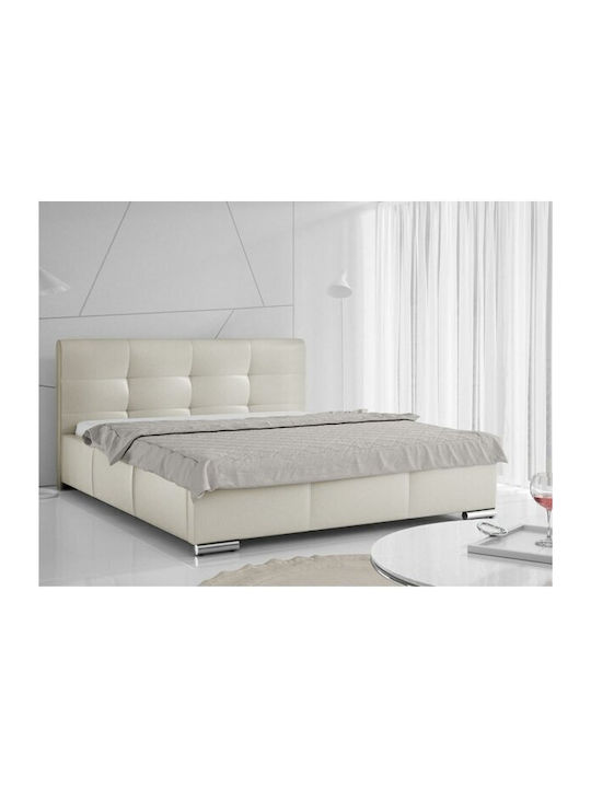 Baltimore 108 Bed Queen Upholstered with Leathe...