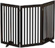 Relaxdays Pliabil Ușă de siguranță în Culoare Maro 92x92cm 1buc