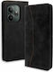 Bodycell Book Δερματίνης / Δερμάτινο Μαύρο (Realme GT 6 / GT 6T)