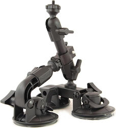 Delkin Fat Gecko Triple Mount Suction Stand