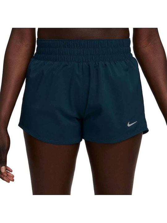 Nike One Γυναικείο Αθλητικό Σορτς Dri-Fit Μπλε