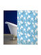 San Lorentzo Whitelilies Душ завеса 180x180см Whitelilies