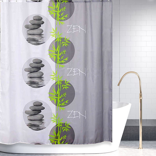 San Lorentzo Bamboozen Duschvorhang 180x200cm Bamboozen