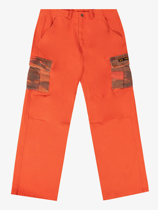 Trousers Cargo Orange