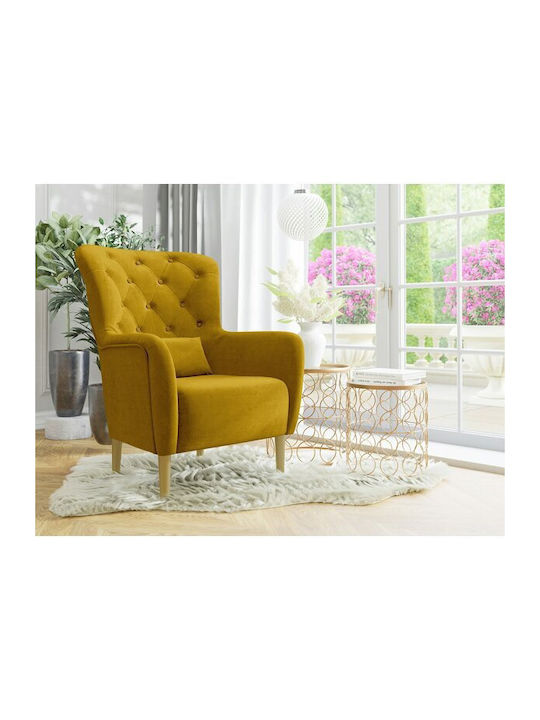 Orem 113 Armchair Yellow 105x82x89cm