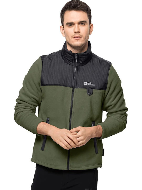 Jack Wolfskin Herren Fleecejacke Grün 1709982-4129 Skroutz Germany