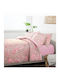 Homeline Пухено Единично 160x230бр 3193 Розов 2бр 350 г/м²Gsm