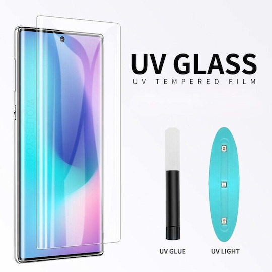 Premium UV-Glas Samsung Galaxy S9 Plus UV-Flüssiggel Panzerglas Displayschutzfolie Klar