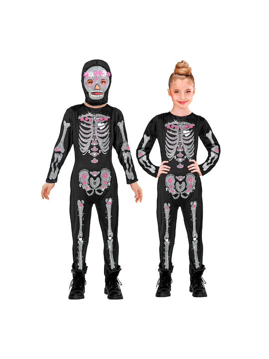 Kids Carnival Costume Skeleton