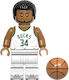 Kopf-Toy Футбол Giannis Antetokounmpo Milwaukee Bucks Фигура За Действие 4.5см