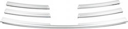 Set 5 Stainless Steel Ornaments Front Grille Renault Trafic 2014->