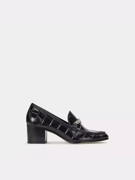 Ralph Lauren Leather Black Heels