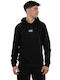 Sweatshirt with Hood Black