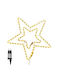 XMASfest Plastic Christmas Decorative Star 56x56cm White