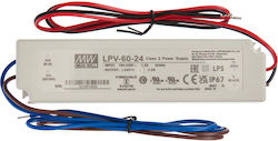 Mean Well Τροφοδοτικό LED Στεγανό 2τμχ LPV-60-24 Mean Well Τροφοδοτικό LED Στεγανό 2τμχ LPV-60-24