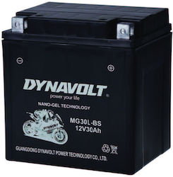Dynavolt Nano GEL Motorradbatterie YTX30L-BS mit Kapazität 30Ah