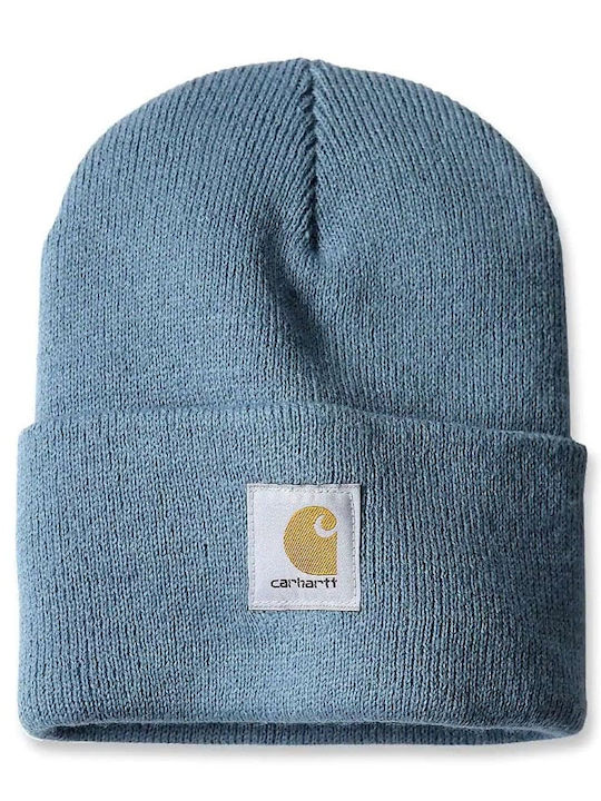 Beanie Unisex Σκούφος Πλεκτός σε Μπλε χρώμα