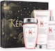 Kérastase Genesis Bain Hydra Fortifiant Σετ Περιποίησης & Styling Μαλλιών κατά της Τριχόπτωσης για Λεπτά Μαλλιά με Σαμπουάν, Conditioner & Θερμοπροστασία 3τμχ