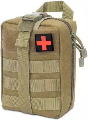 TacMed Στρατιωτικό Τσαντάκι Ζώνης Μπεζ