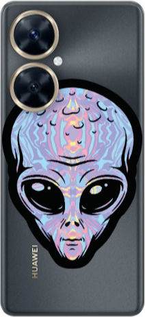 Huawei Nova 11i Alien Transparent Silicone TPU Case