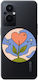 Oppo Reno 7 Lite Hearted Flower Transparent Silicone Tpu Θήκη