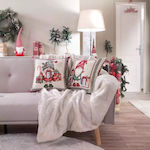 Teoran Christmas Decorative Square Pillowcase 4...