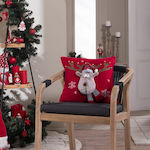 Teoran Christmas Decorative Square Pillowcase 4...
