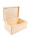 Creative Deco Large Wooden Box Lid Decoration 30 X 20 X 13 Cm + 1cm Without Handle