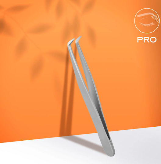 Staleks Eyebrow Tweezer with Pointed Nose Silver