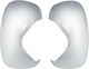 Chrome Mirror Covers Compatible Opel Vivaro 2001-2014 Chrome Plastic