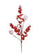 Red Glitter Branch H192cm